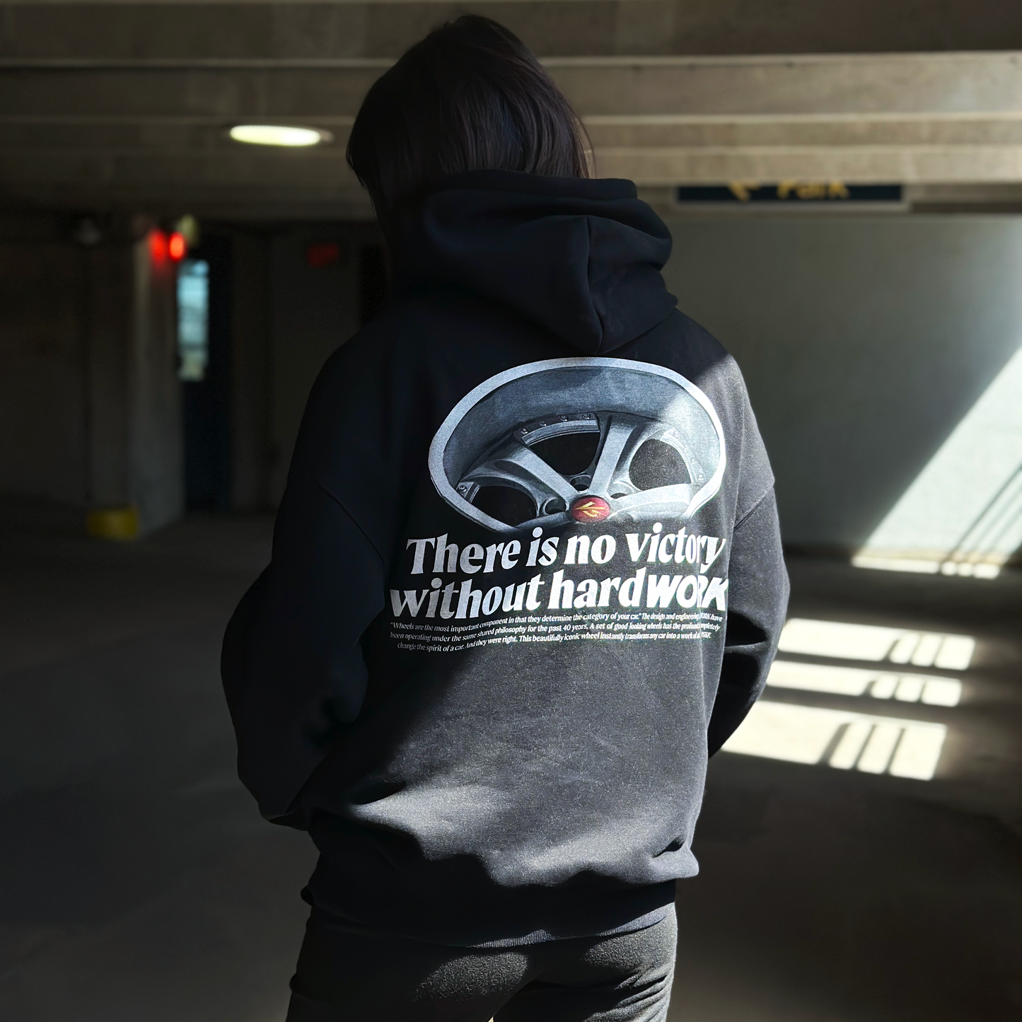 Hard Work VSKF HOODIE (BLACK)