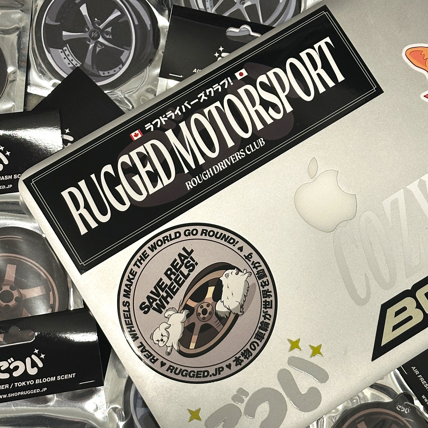 Rugged Motorsport CLUB STICKER