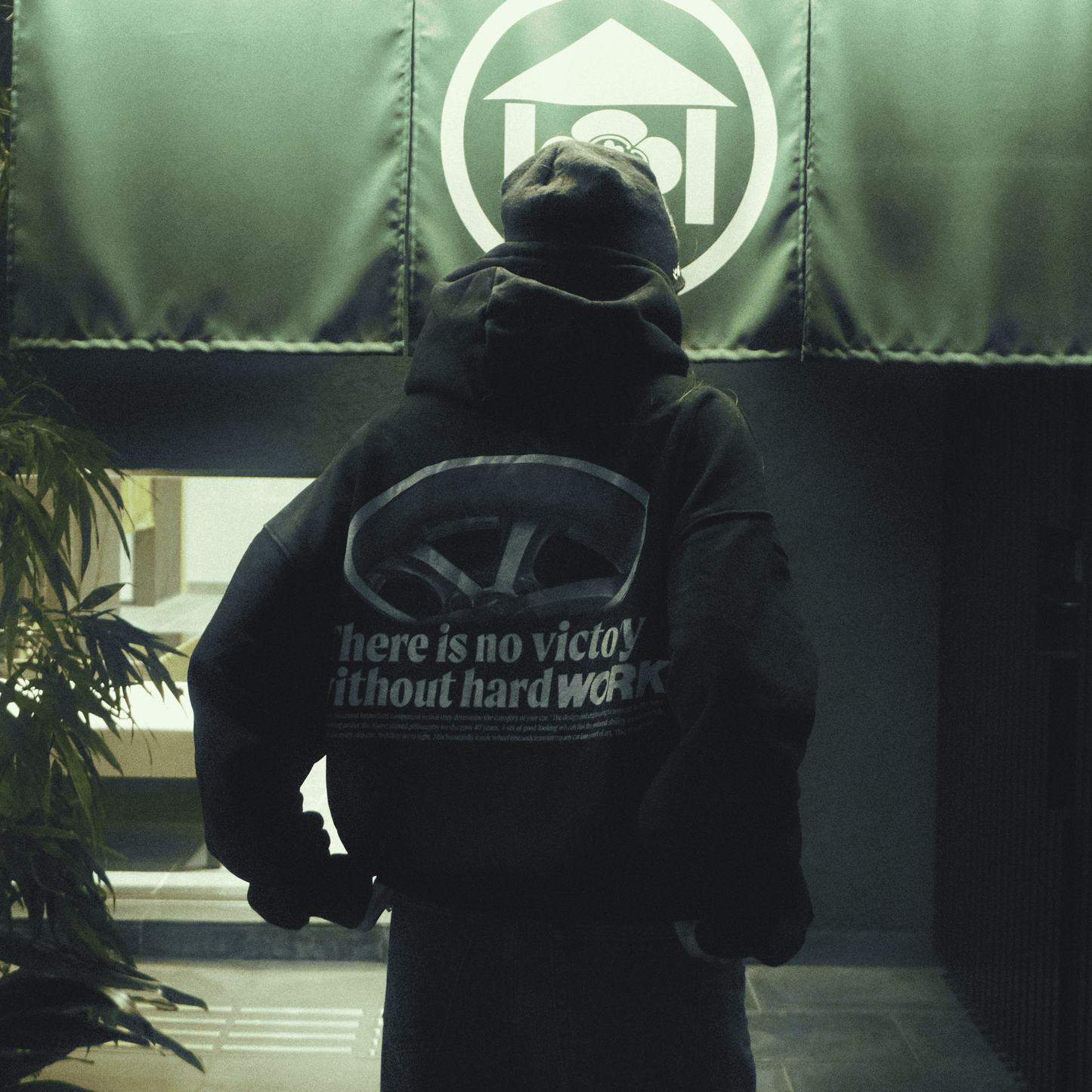 Hard Work VSKF HOODIE (BLACK)
