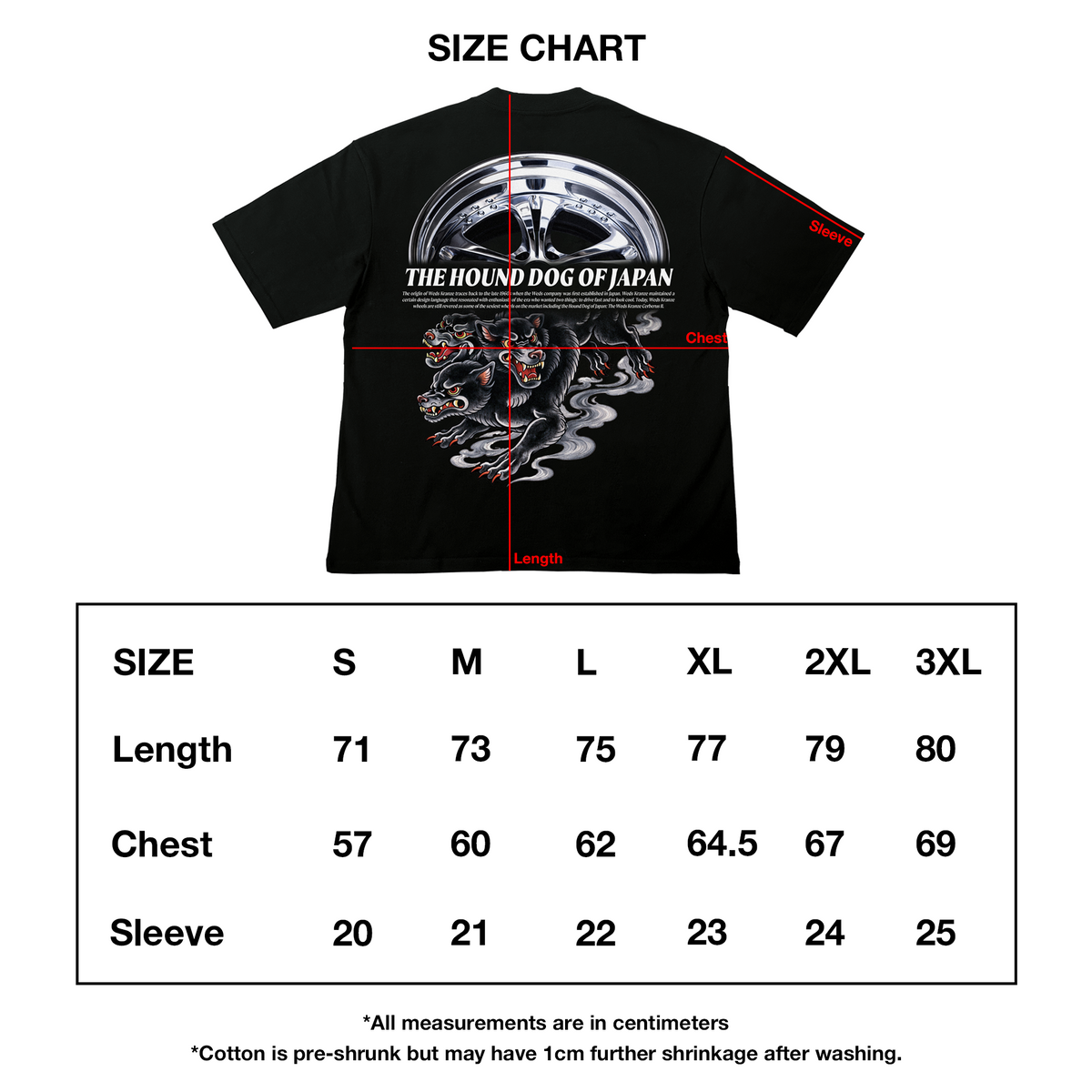 Hound Dog of Japan Cerberus TSHIRT – rugged.jp Hound Dog of Japan Cerberus TSHIRT – rugged.jp