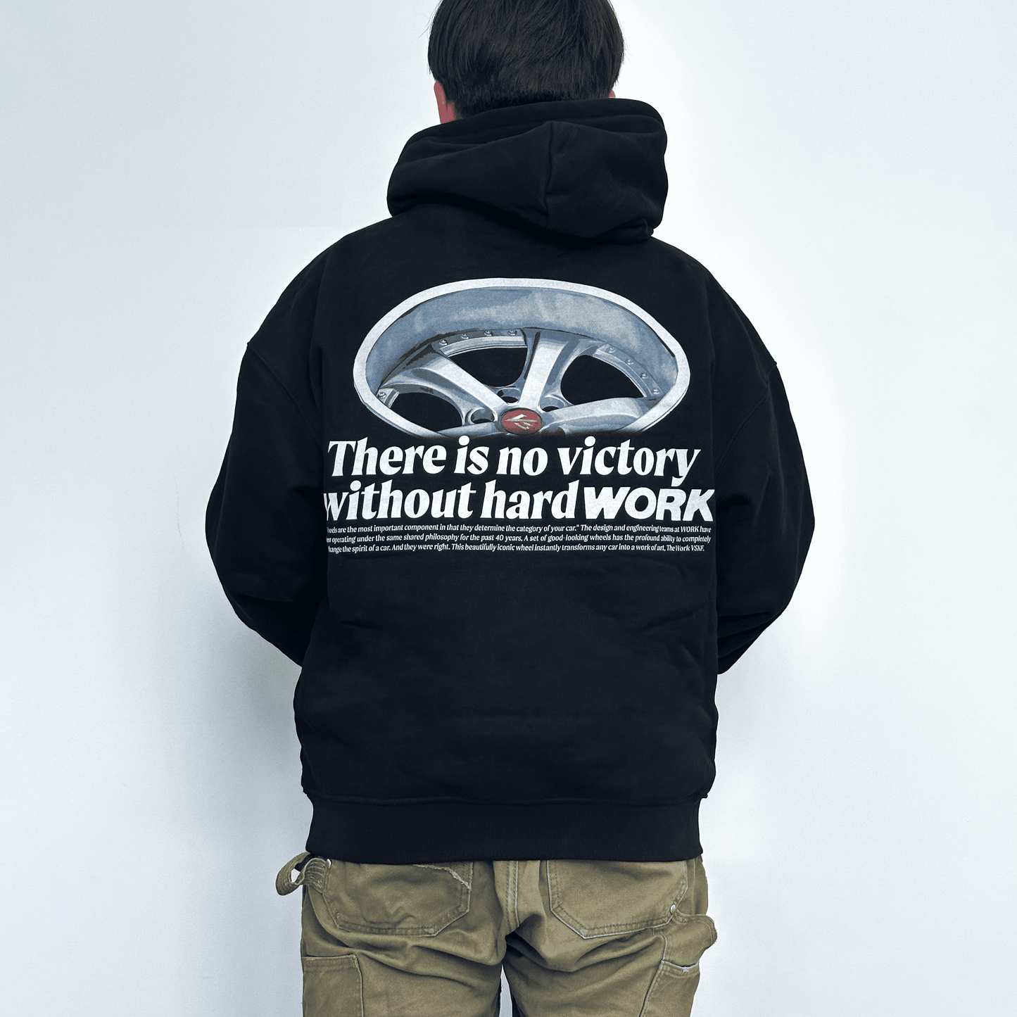 Hard Work VSKF HOODIE (BLACK)