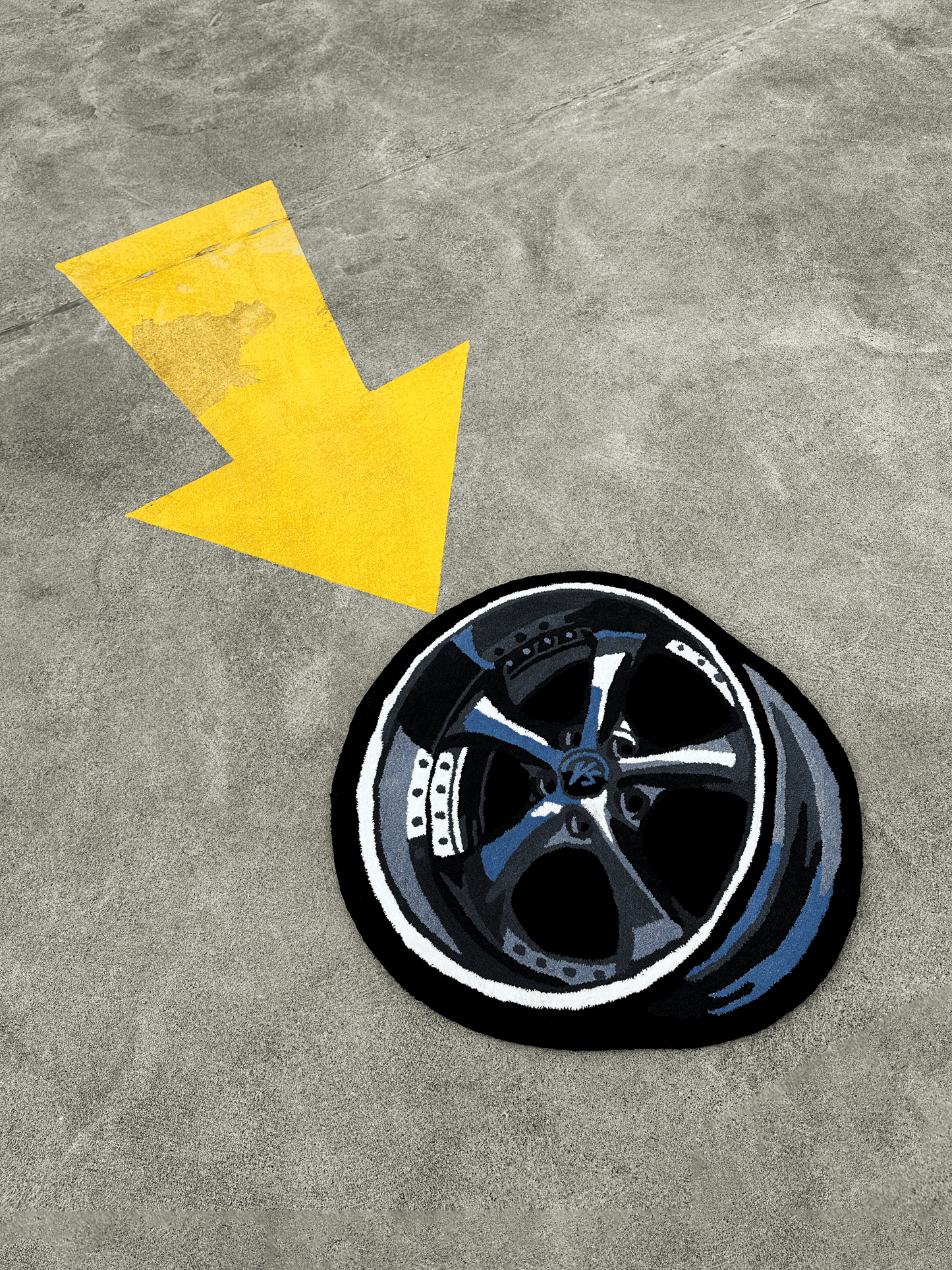 Work VSKF WHEEL RUG