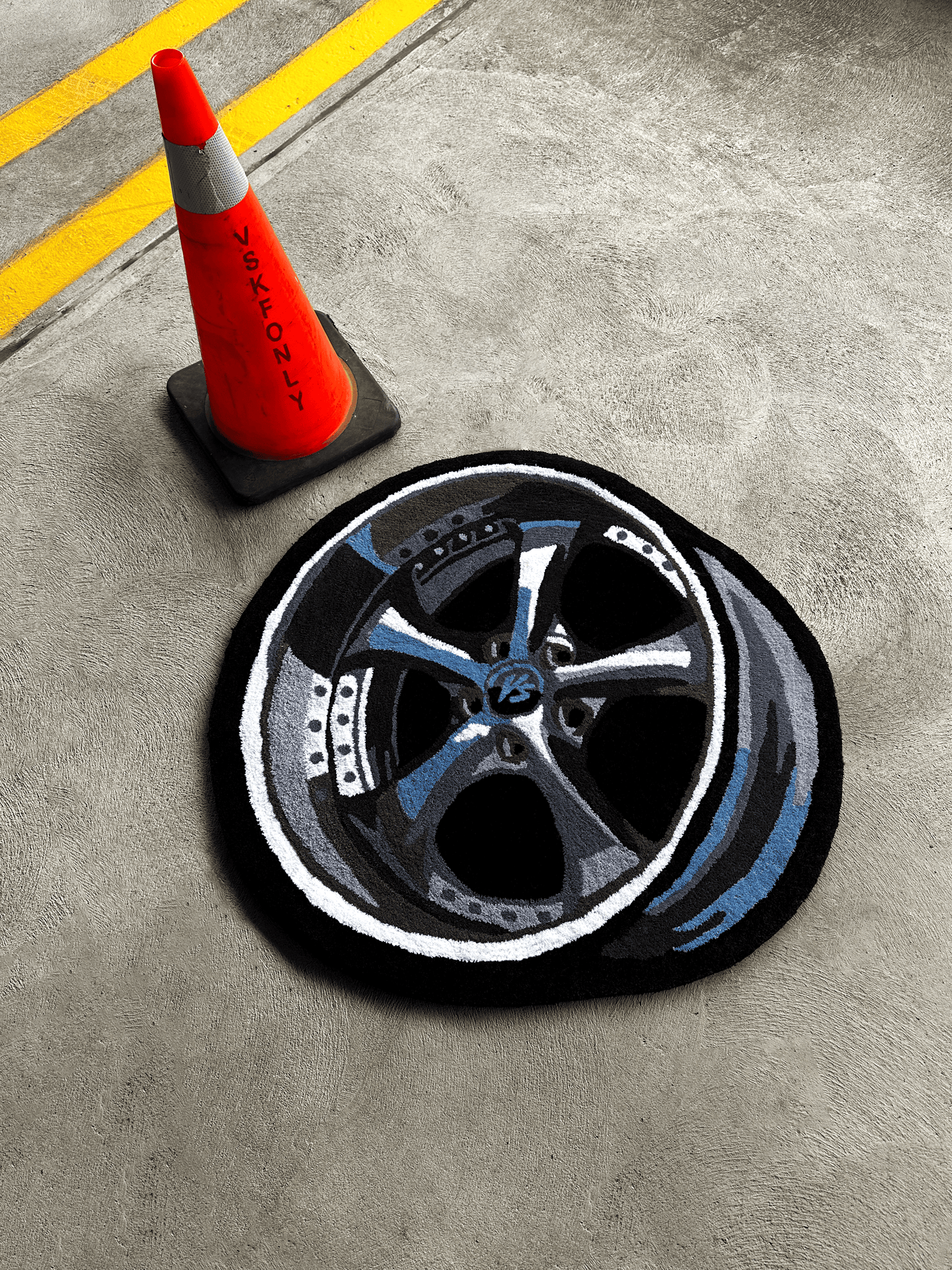 Work VSKF WHEEL RUG